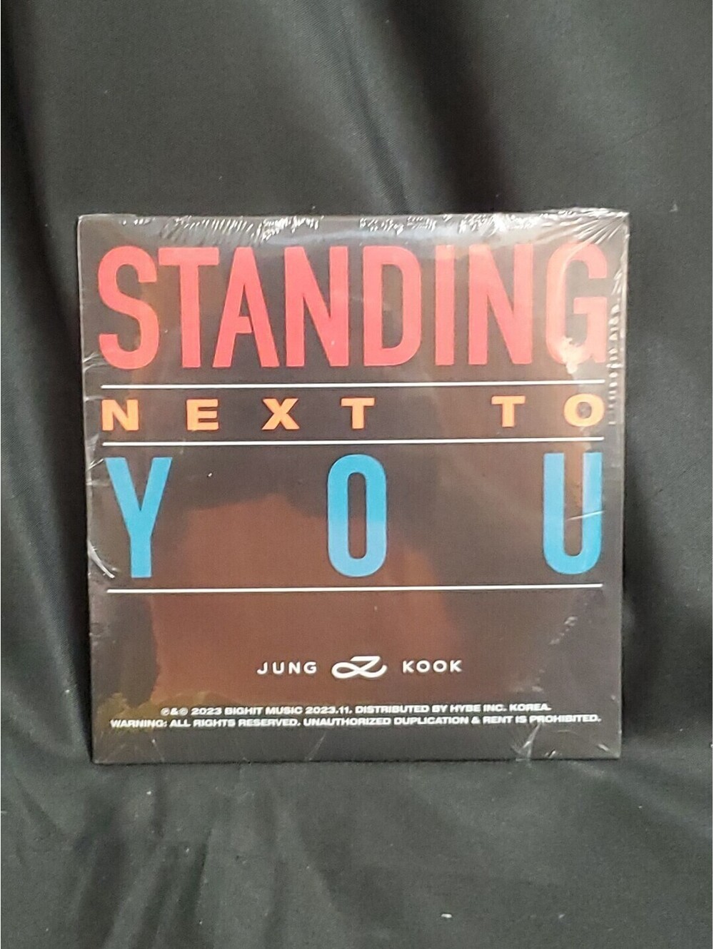 BTS Jung Kook Standing Next To You CD 2023 Single NEW Sealed